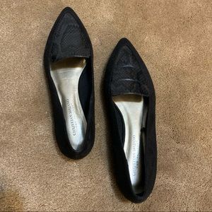 Christian Siriano Georgie pointed flats